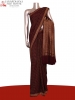 Pure Handloom Zari Butta Banarasi Crepe Silk Saree